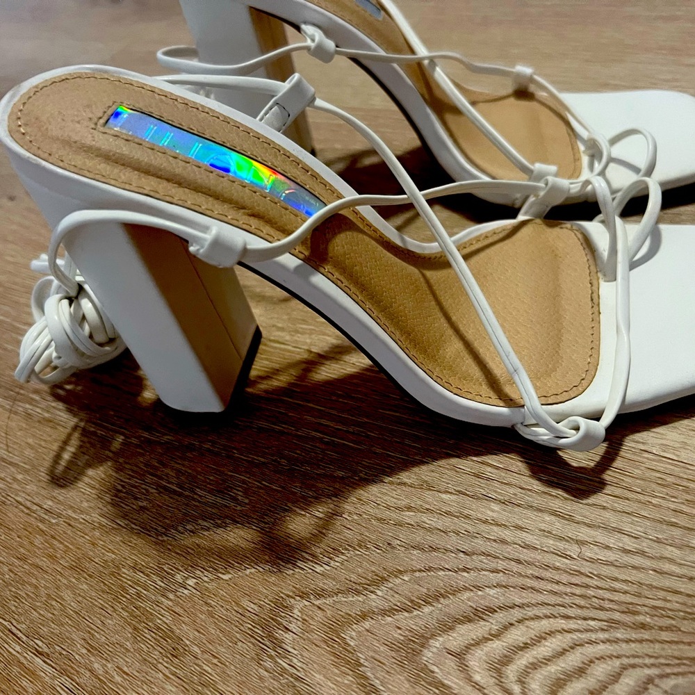 White heels
